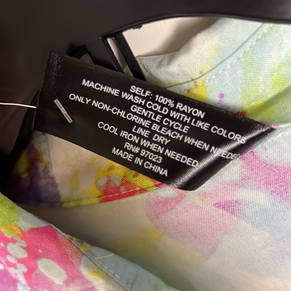 Phluid Project Multicolor Button Up Shirt Men’s Size M - Picture 6 of 6